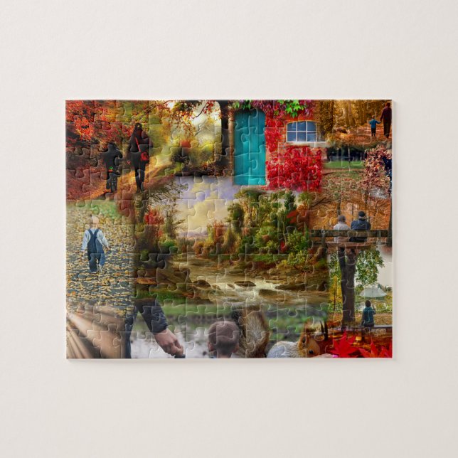 Personalised Custom Photo Jigsaw Puzzle (Horizontal)