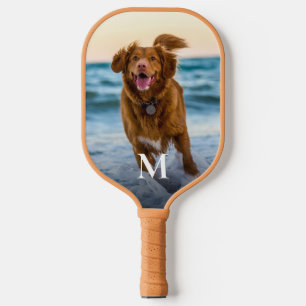 Personalised Custom Photo Monogram  Pickleball Paddle