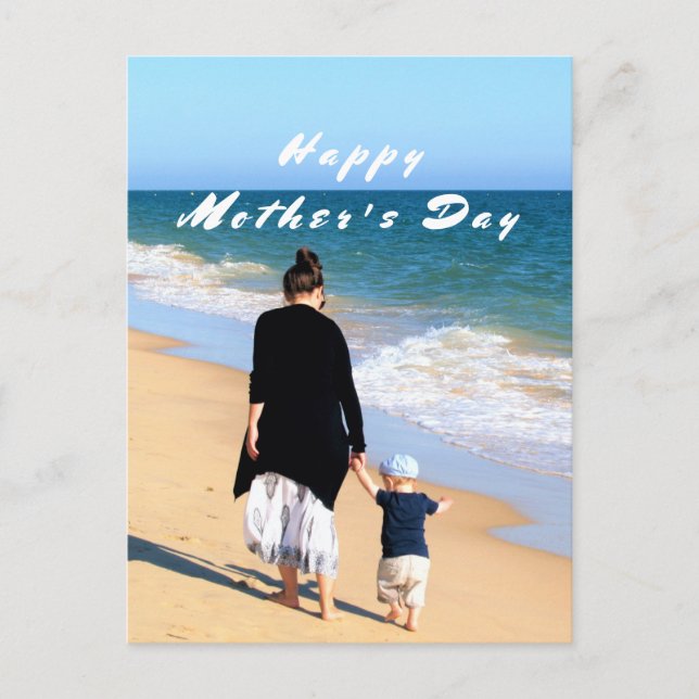 Personalised Custom Photo Mother's Day Card (Front)
