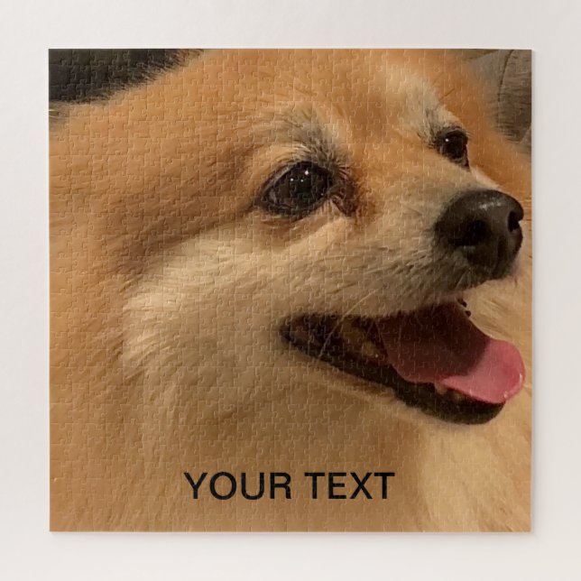 Personalised Custom Photo Pet portrait  Jigsaw  Jigsaw Puzzle (Vertical)