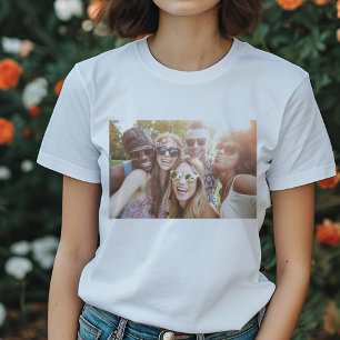 Personalised Custom Photo Picture Friends Family  Tri-Blend Shirt