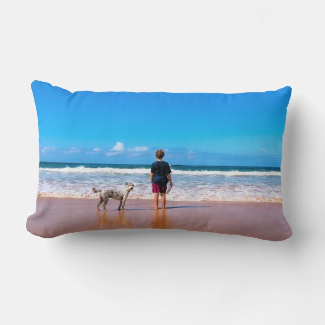 Personalised Custom Photo Pillow Your Pet Photos (Front)