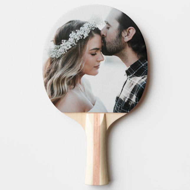 Personalised Custom Photo  Ping Pong Paddle (Front)
