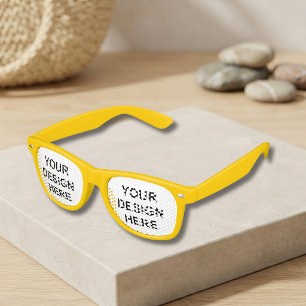 Personalised Custom Photo Retro Sunglasses