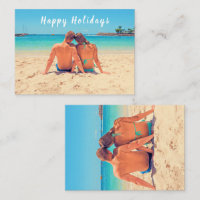 Personalised Custom Photo Summer Card
