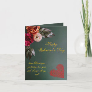 Personalised Custom Photo Valentine's Day Card 