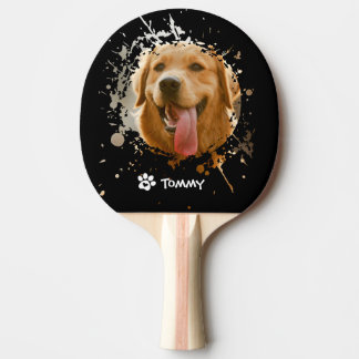 Personalised Custom Photo with Name   Ping Pong Paddle