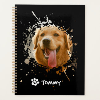 Personalised Custom Photo with Name Spiral Photo  Planner