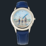 Personalised Custom Photo Your Own Design Watch<br><div class="desc">Custom Photo Watches - Unique Your Own Design Personalised Family / Friends or Personal Watch Gift - Add Your Photo / or Text / more - Resize and move or remove and add elements / image with Customisation tool ! Good Luck - Be Happy :)</div>