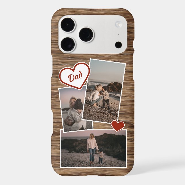 Personalised Custom Photos And Love Heart (Back)
