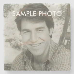 Personalised Custom Picture Square Stone Coaster