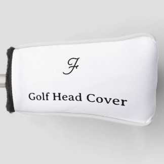 Personalised custom simple Golf Head Cover