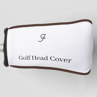 Personalised custom simple Golf Head Cover