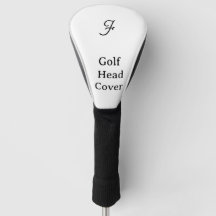 Personalised custom simple Golf Head Cover