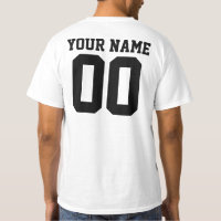 Personalised & Custom Sport Jersey T-Shirt