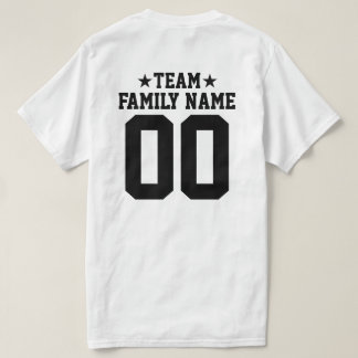 Personalised & Custom Sport Team Jersey T-Shirt