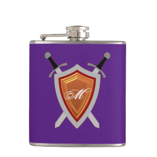 Personalised Custom Stainless Steel Monogram Name Hip Flask