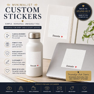 Personalised Custom Sticker Sheet