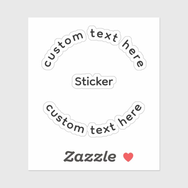 Personalised Custom Stickers (Sheet)