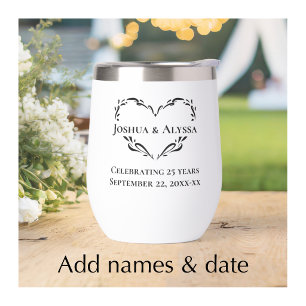 Personalised Custom Text Anniversary Keepsake Gift
