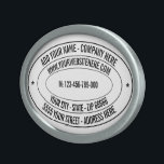 Personalised Custom Text Belt Buckle Your Colours<br><div class="desc">Custom Colours and Fonts - Design Your Own Personalised Belt Buckle with Name Address Website or Custom Text Promotional Business / Personal Belt Buckles / Gift - Add Your Name - Company / Address / Website or Email , Phone or Social Media / More - Resize and move or remove...</div>