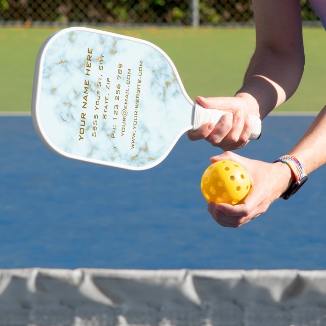 Personalised Custom Text Name Pickleball Paddle (Insitu)