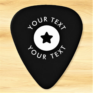 Personalised Custom Text or Name Guitar Pick