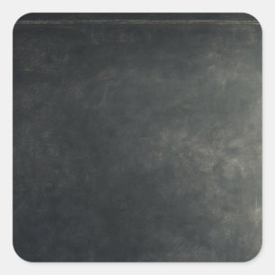 Personalised Custom Your Own Black Chalkboard Square Sticker