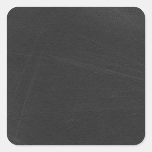 Personalised Custom Your Own Black Chalkboard Square Sticker