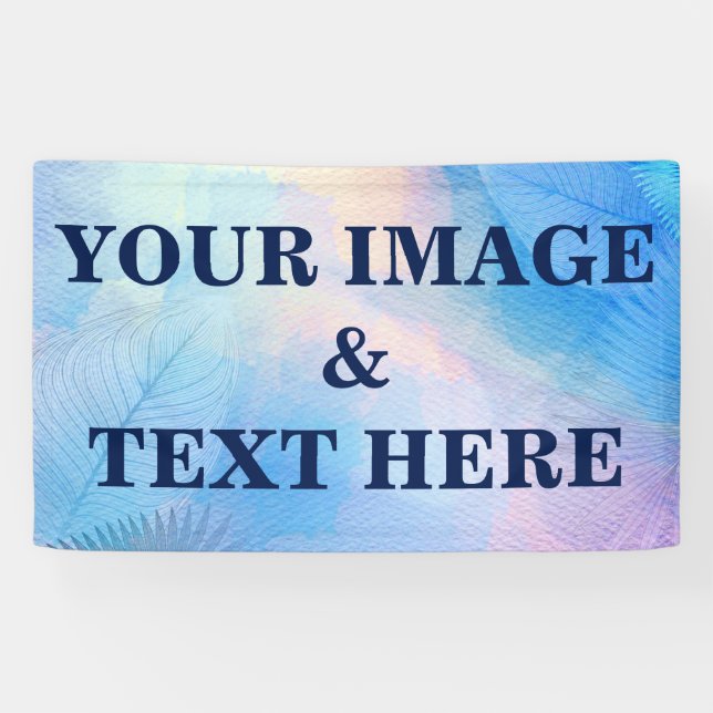 Personalised Custom Your Own Photo Banner (Horizontal)