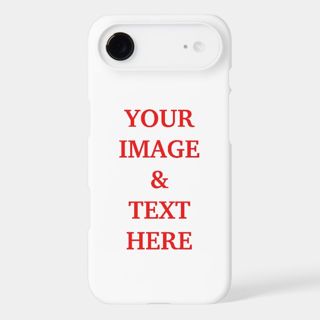Personalised Custom Your Own Photo Case-Mate iPhone Case (Back)