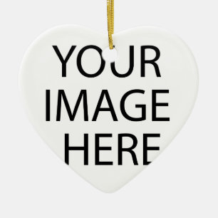 Personalised Custom Your Own Photo Ceramic Tree Decoration