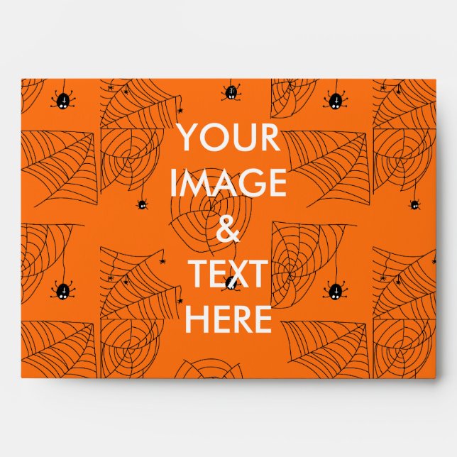 Personalised Custom Your Own Photo Halloween  Envelope (Front)