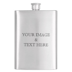 Personalised Custom Your Own Photo Hip Flask