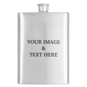 Personalised Custom Your Own Photo Hip Flask