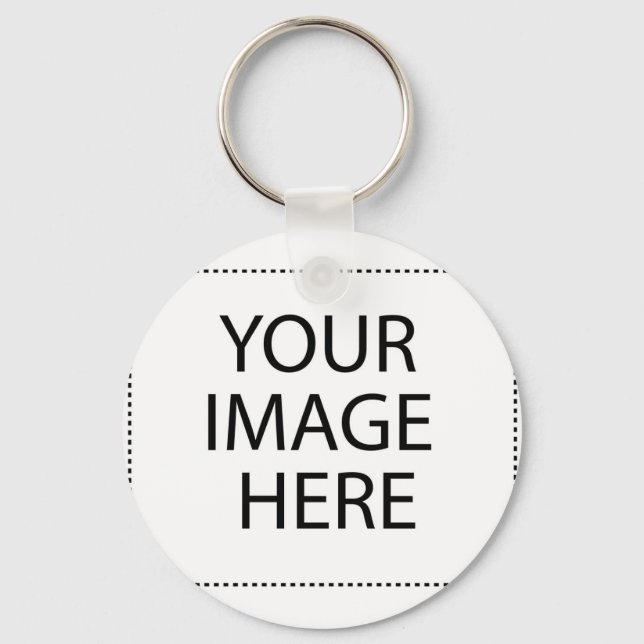 Personalised Custom Your Own Photo Key Ring (Front)