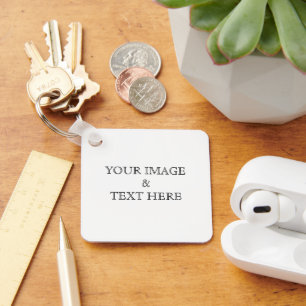 Personalised Custom Your Own Photo Key Ring