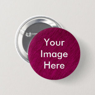 Personalised Custom Your Own Photo Pinback Button