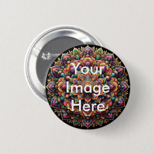 Personalised Custom Your Own Photo Pinback Button