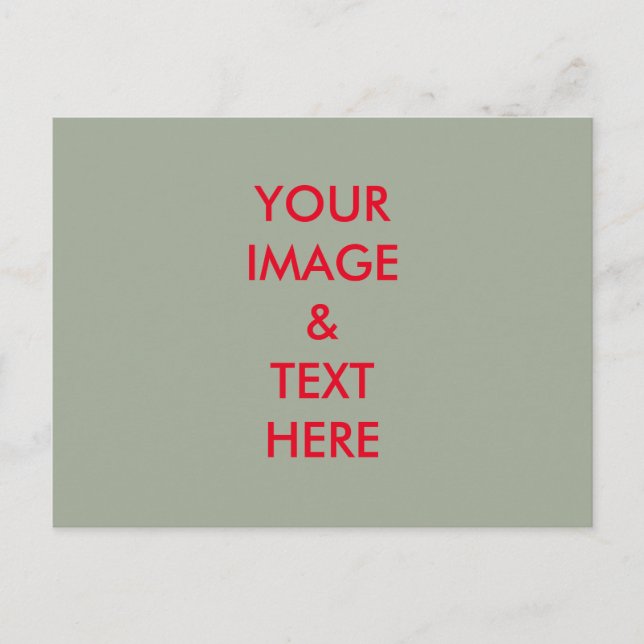 Personalised Custom Your Own Photo Postcard (Front)