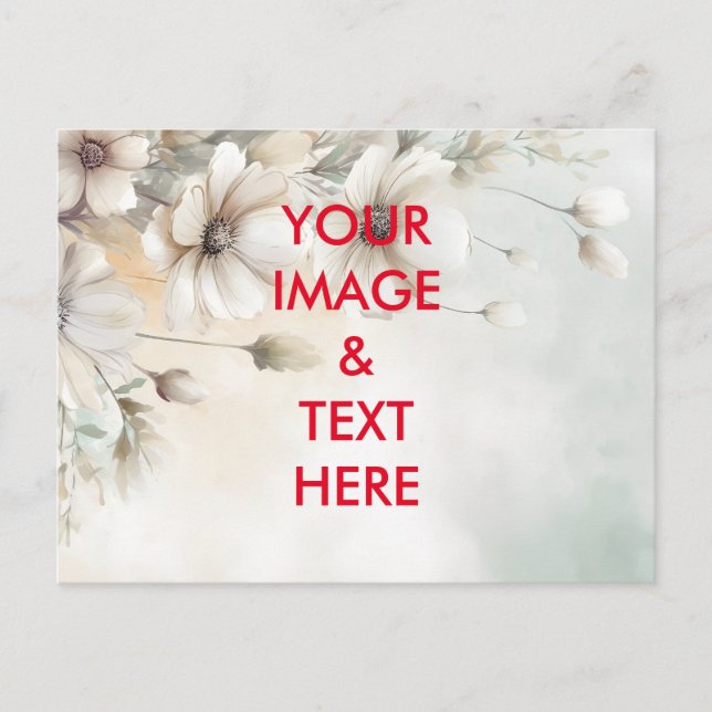 Personalised Custom Your Own Photo Postcard (Front)