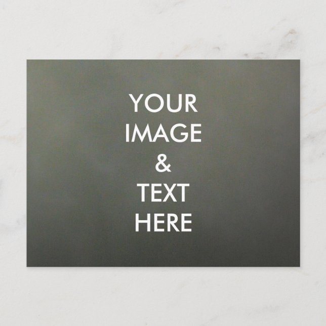 Personalised Custom Your Own Photo Postcard (Front)