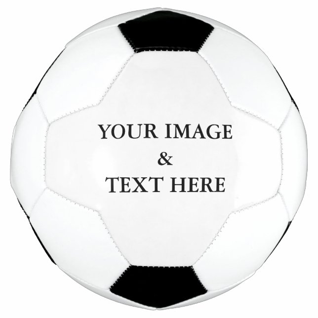 Personalised Custom Your Own Photo Soccer Ball (Front)