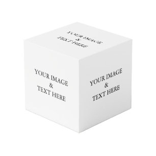 Personalised Custom Your Own Photo & Text Cube