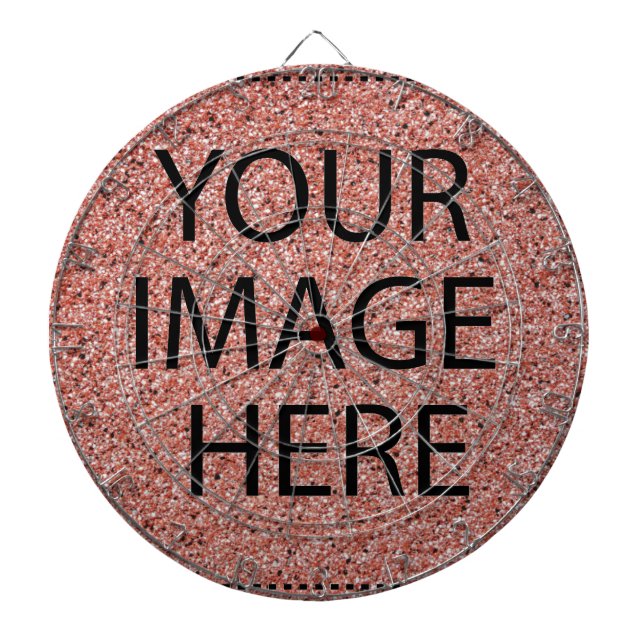 Personalised Custom Your Own Photo & Text Dart Boa Dartboard (Front)