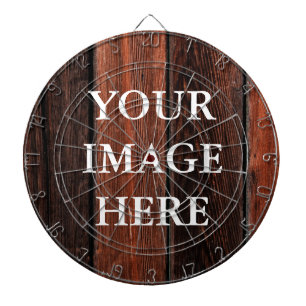 Personalised Custom Your Own Photo & Text Dart Boa Dartboard