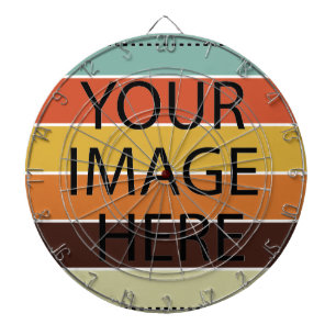 Personalised Custom Your Own Photo & Text Dart Boa Dartboard
