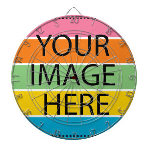 Personalised Custom Your Own Photo & Text Dart Boa Dartboard