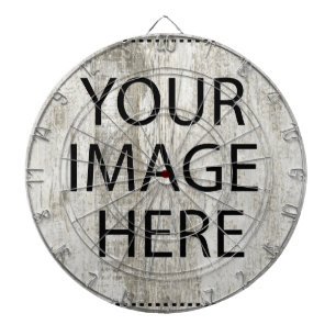 Personalised Custom Your Own Photo & Text Dartboard