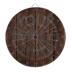 Personalised Custom Your Own Photo & Text Dartboard